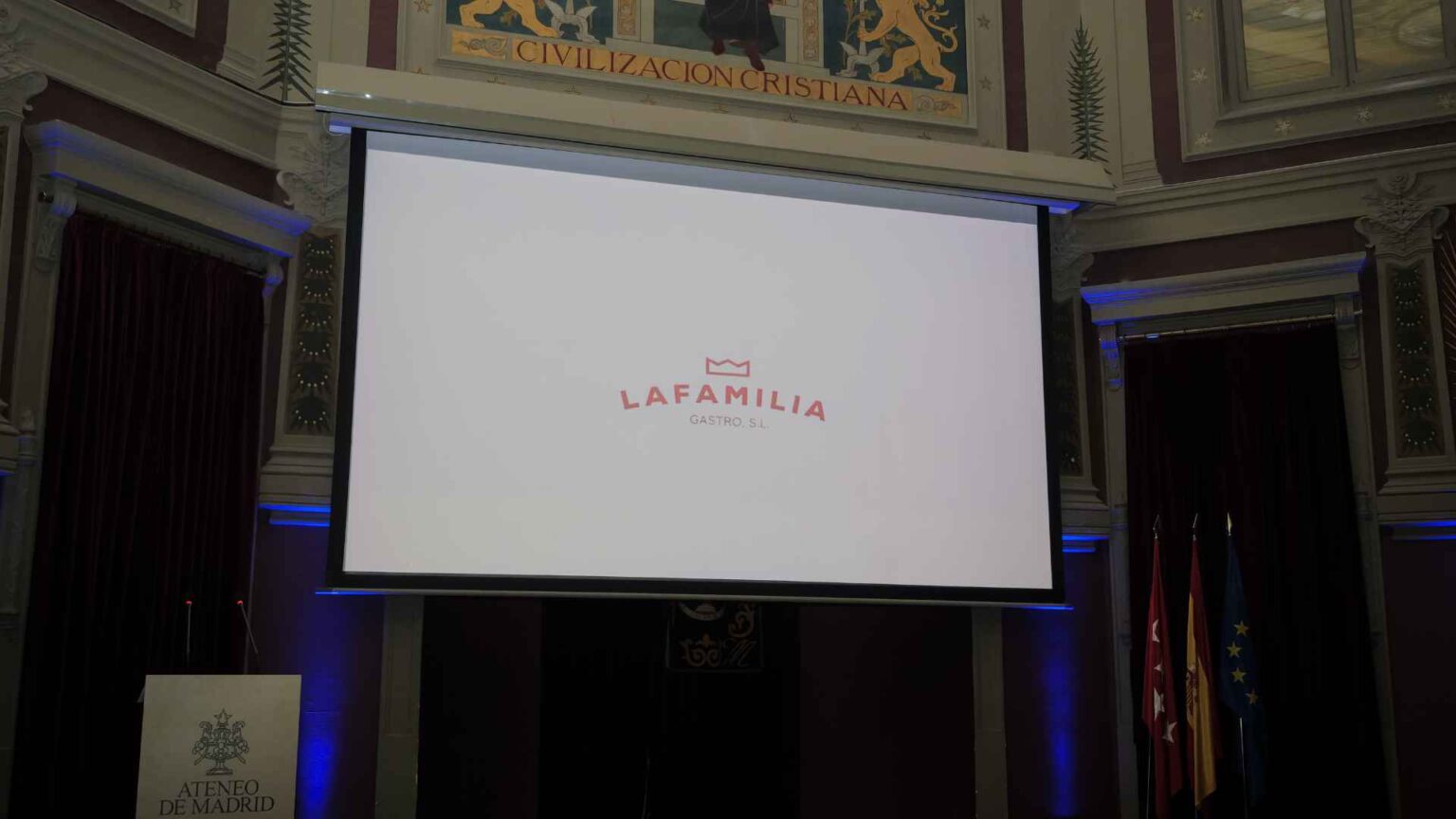 Fotografía de la gala de los Premios Europeos Carlos III