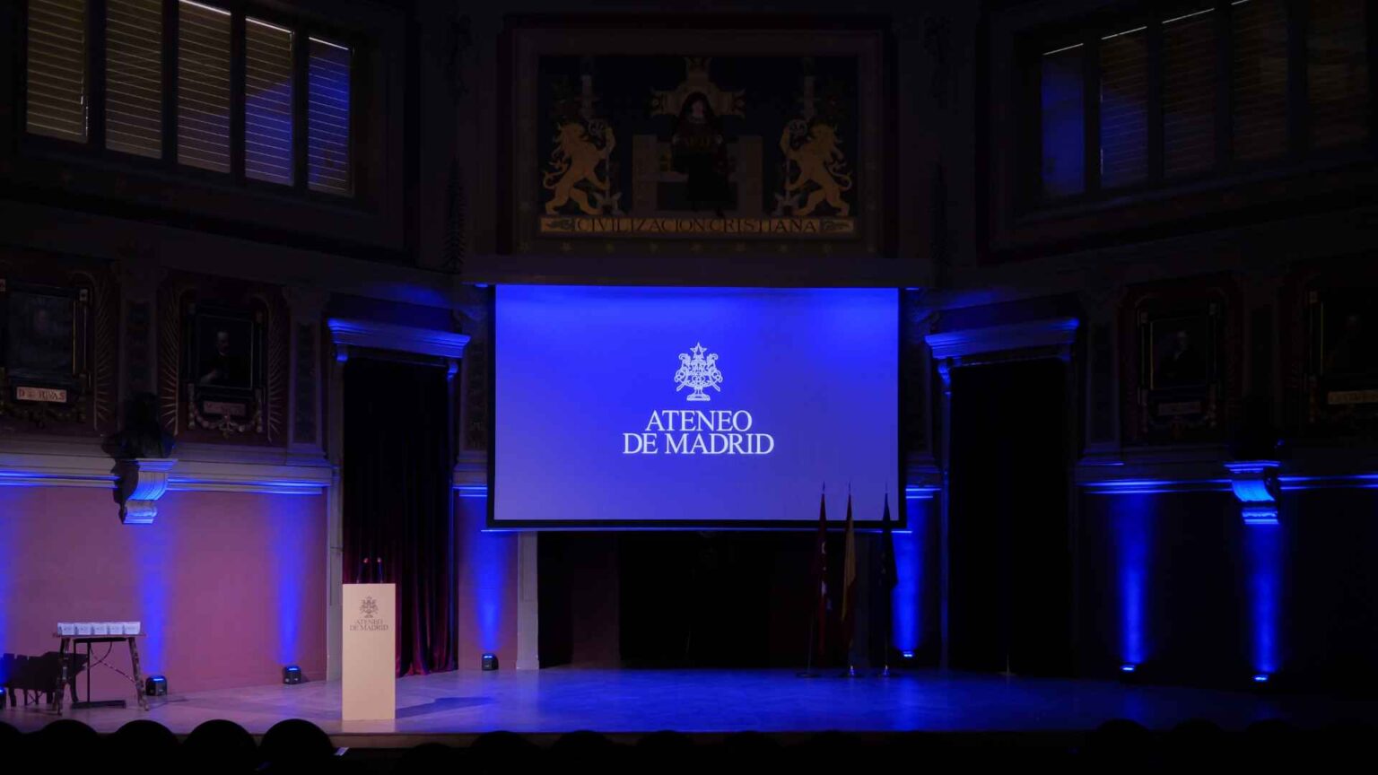 Fotografía de la gala de los Premios Europeos Carlos III