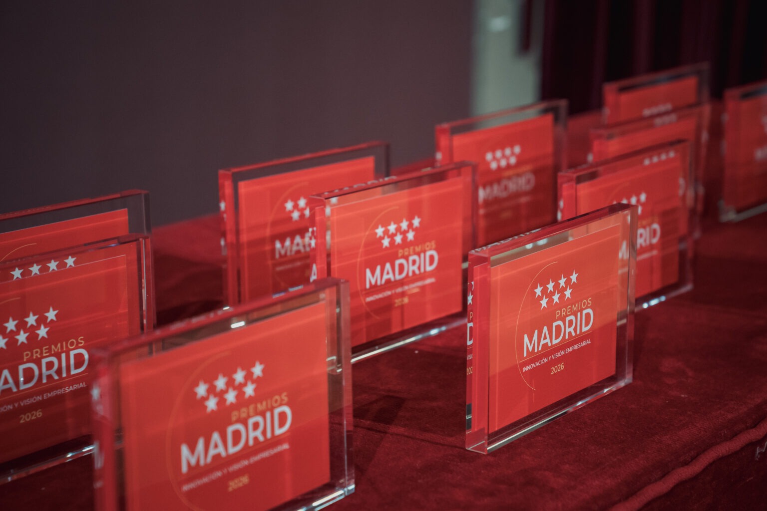 Fotografía de la gala de los Premios Madrid Innovación y Visión Empresarial 2026