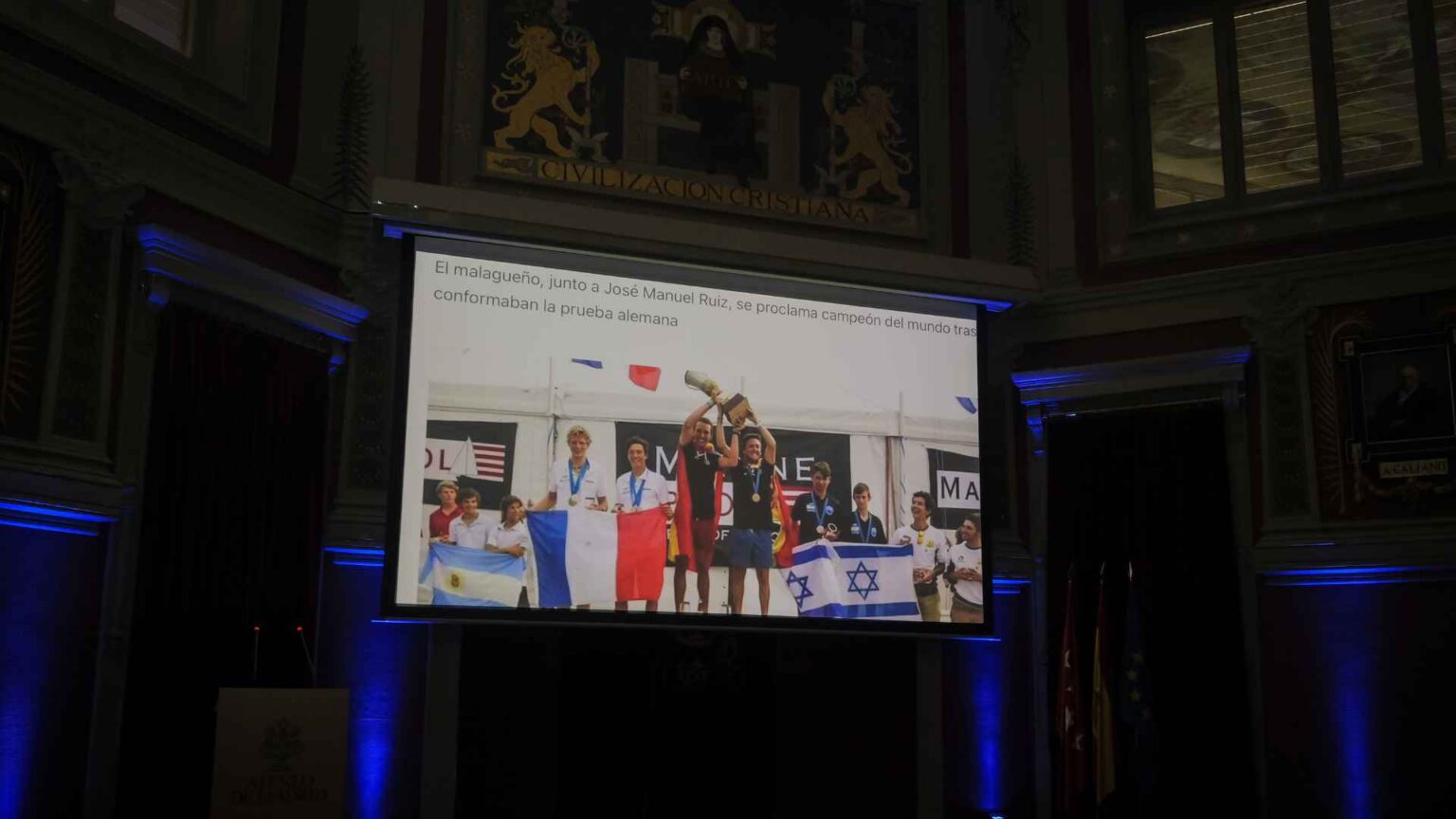 Fotografía de la gala de los Premios Europeos Carlos III