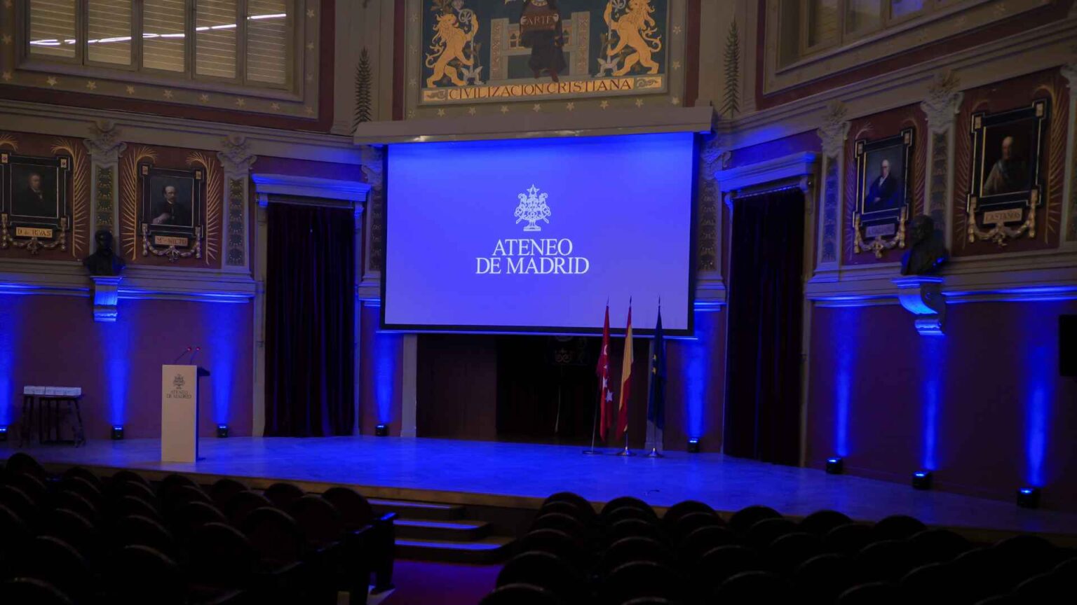 Fotografía de la gala de los Premios Europeos Carlos III