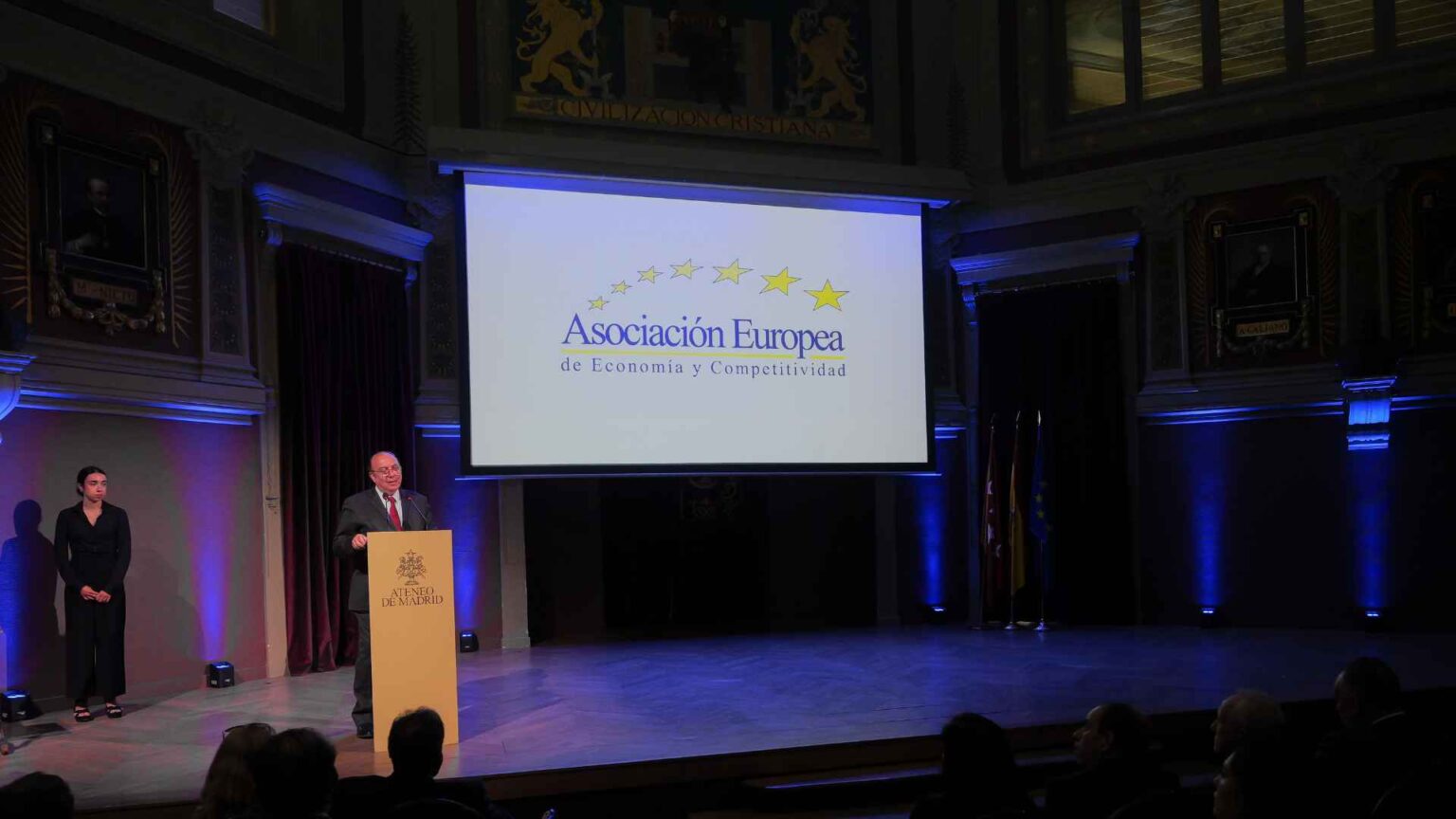 Fotografía de la gala de los Premios Europeos Carlos III