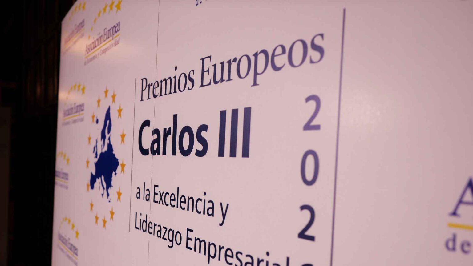 Fotografía de la gala de los Premios Europeos Carlos III