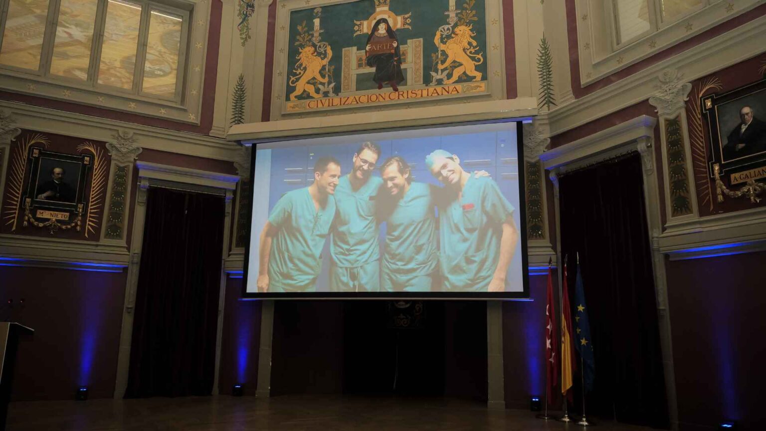 Fotografía de la gala de los Premios Europeos Carlos III