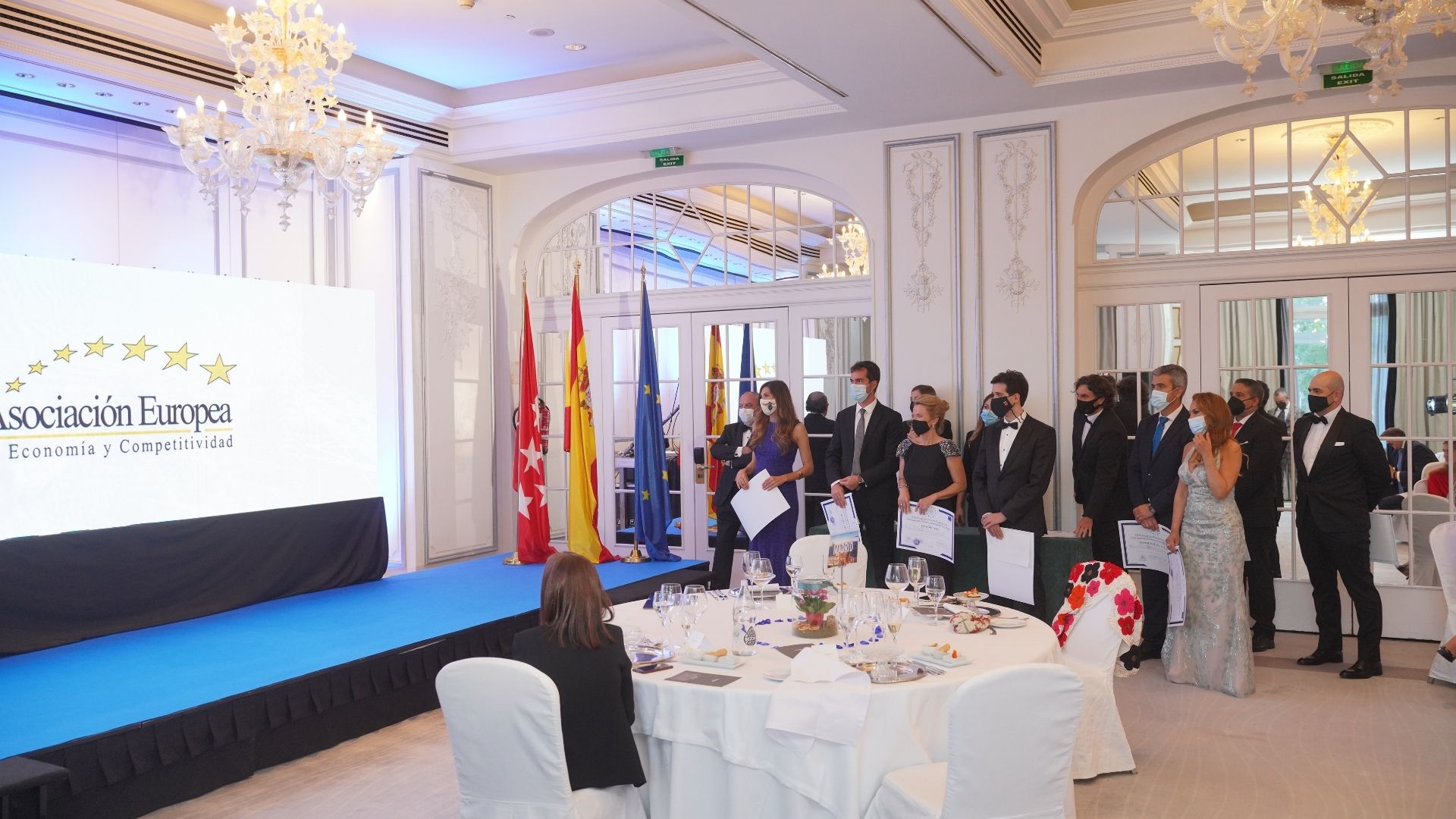 Fotografía de la gala de los Premios Isaac Peral