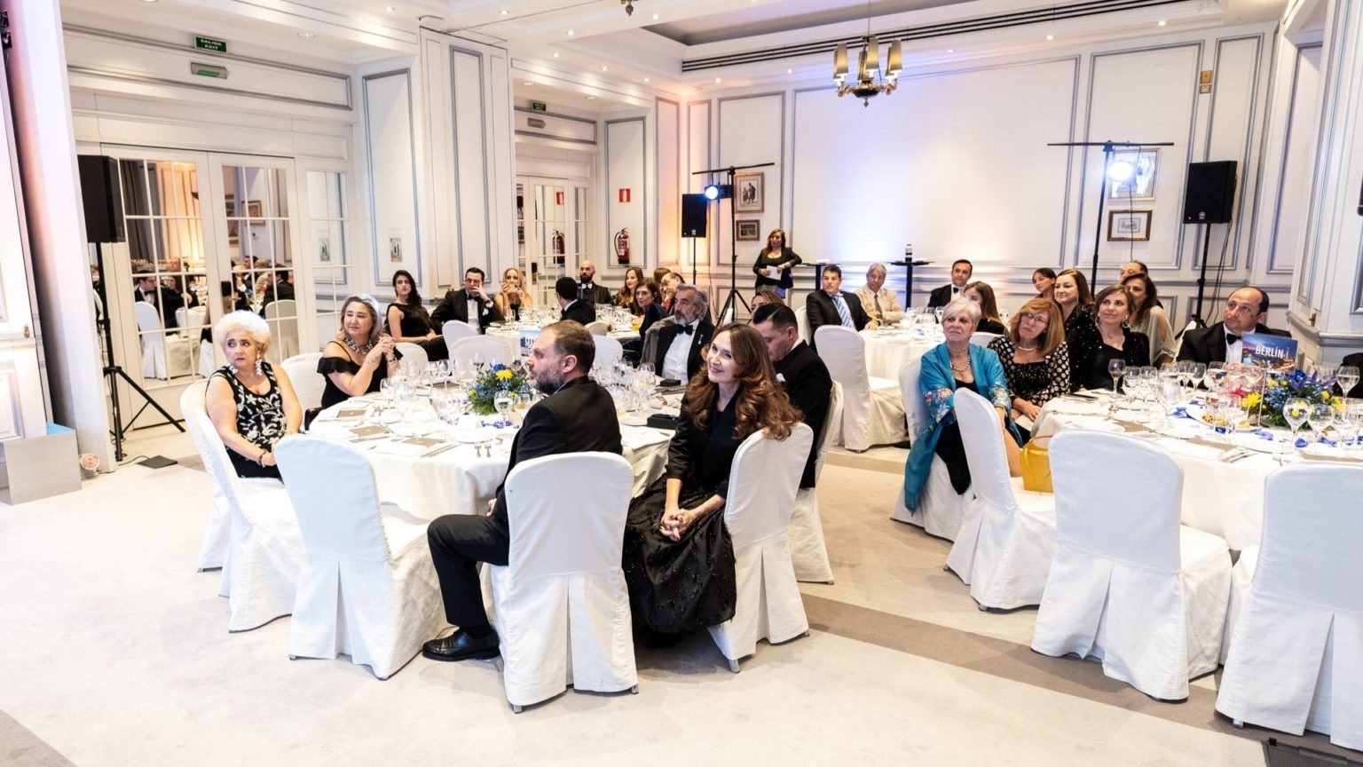 Fotografía de la gala de la Medalla Europea al Mérito en el Trabajo 2020