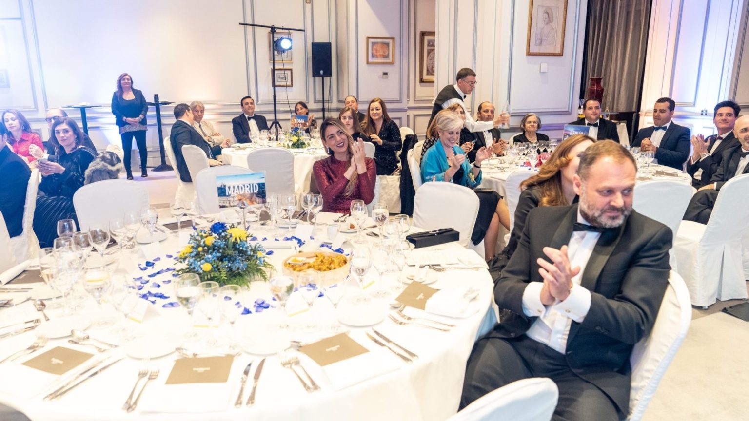 Fotografía de la gala de la Medalla Europea al Mérito en el Trabajo 2020