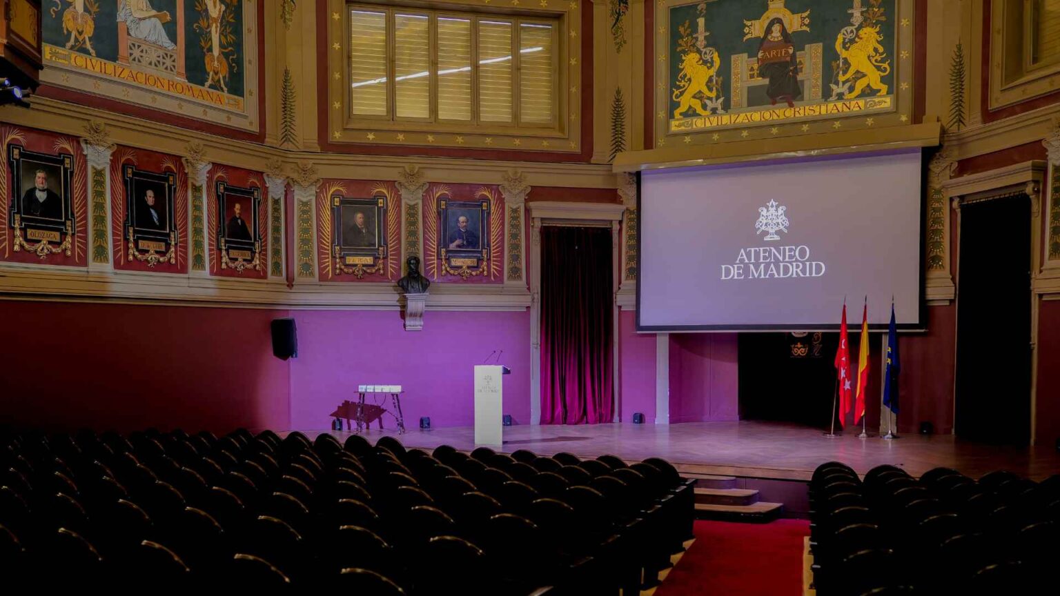 Fotografía de la gala de los Premios Europeos Carlos III