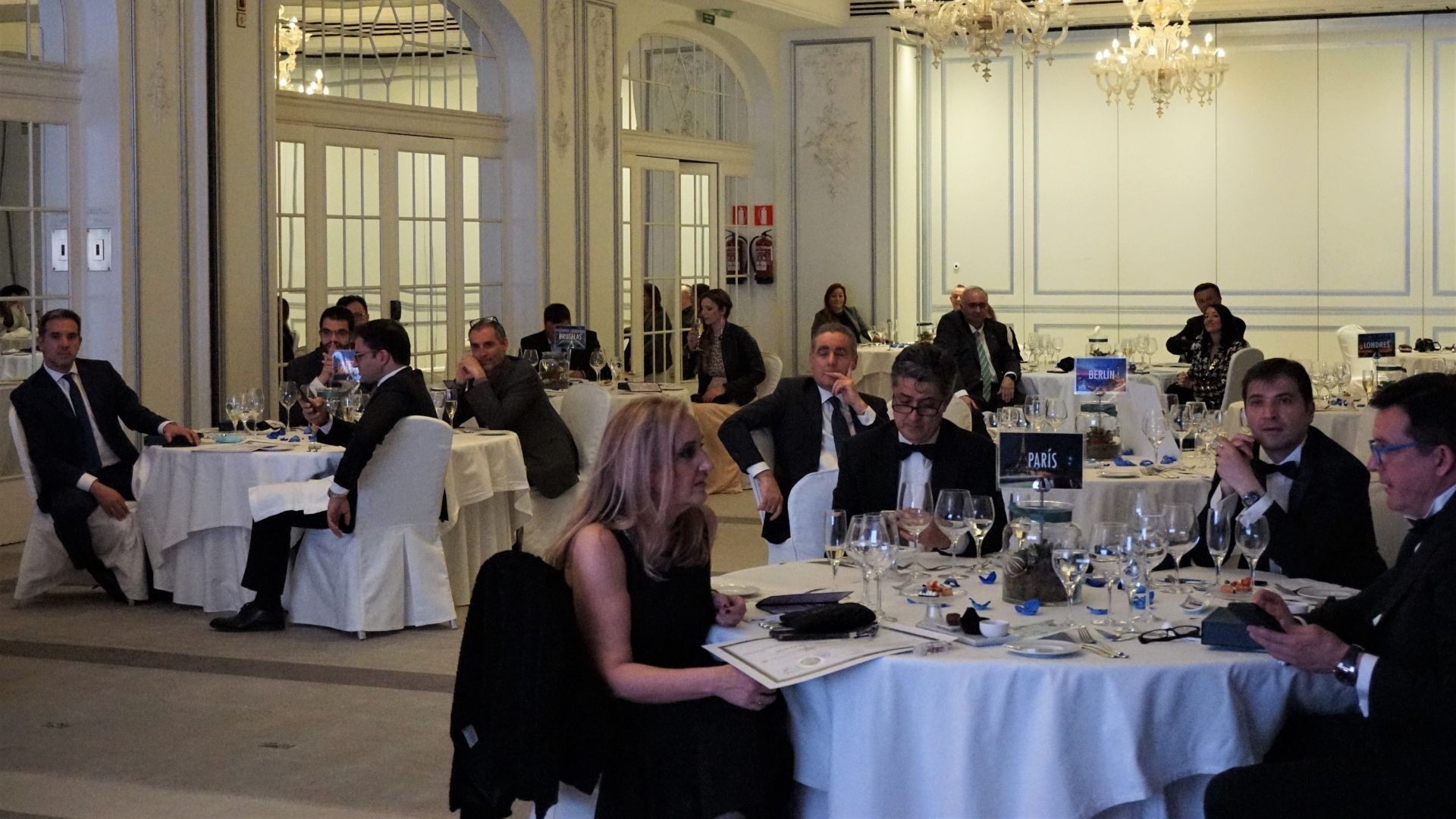Fotografía de la gala del Premio Europeo a la Calidad Empresarial