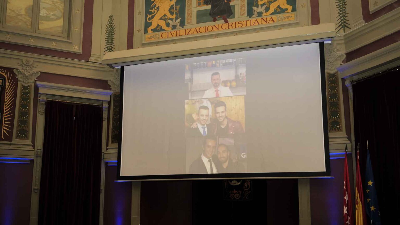Fotografía de la gala de los Premios Europeos Carlos III