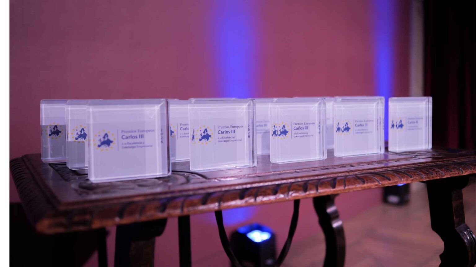 Fotografía de la gala de los Premios Europeos Carlos III