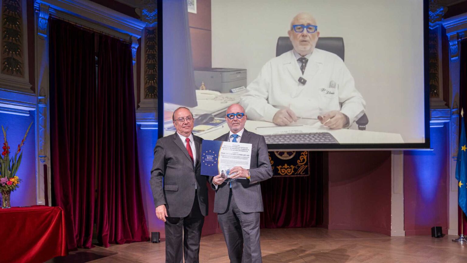 Fotografía de la gala de la IV Edición de los Premios Internacionales Pasteur