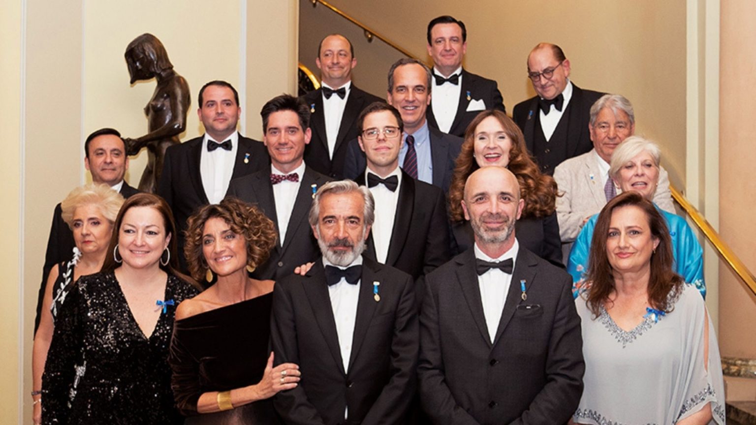 Fotografía de la gala de la Medalla Europea al Mérito en el Trabajo 2020