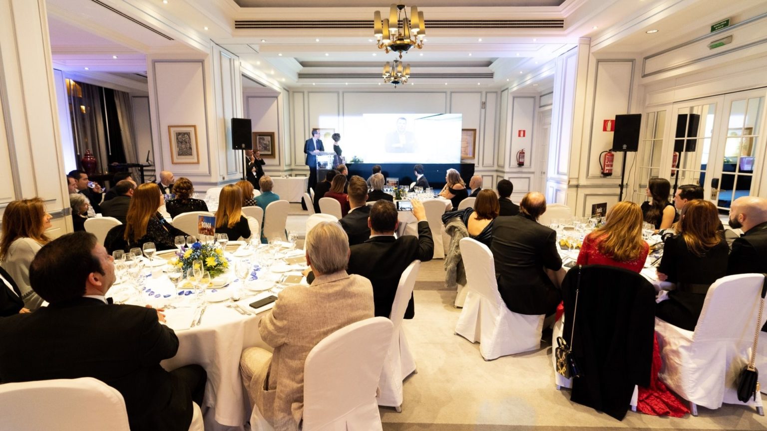 Fotografía de la gala de la Medalla Europea al Mérito en el Trabajo 2020