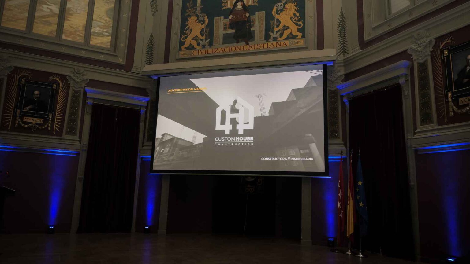 Fotografía de la gala de los Premios Europeos Carlos III